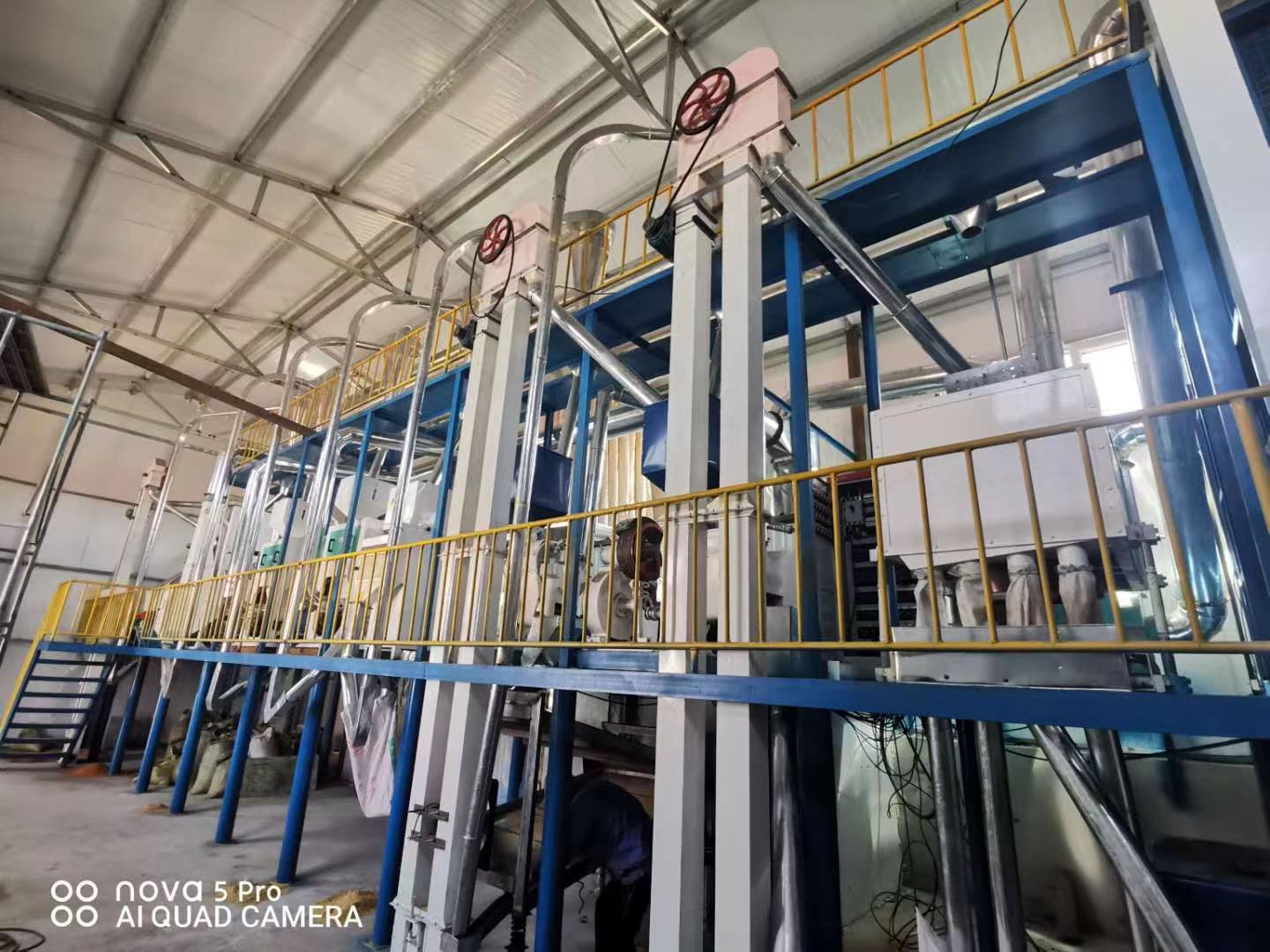 日產30噸小米（大黃米）碾米成套機組